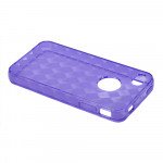 Wholesale iPhone 4S 4 Argley TPU Gel Case (Purple)